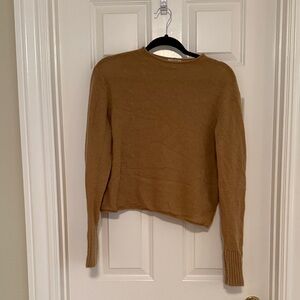 Classic Tan Women's Cashmere Sweater